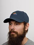 Бейсболка STETSON арт. 7721172 BASEBALL CAP MOUNTAIN (синий)